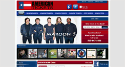 Desktop Screenshot of american-tickets.com